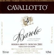 Barolo_Cavallotto_San Guiseppe 2001